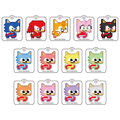 【トレーディング】『SONIC PICO PARK』アクリルブロックキーホルダー